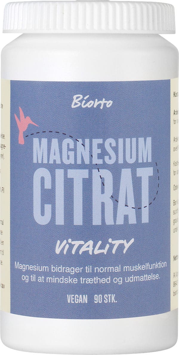 Biorto Magnesium Citrat Vitality (90 kps.)