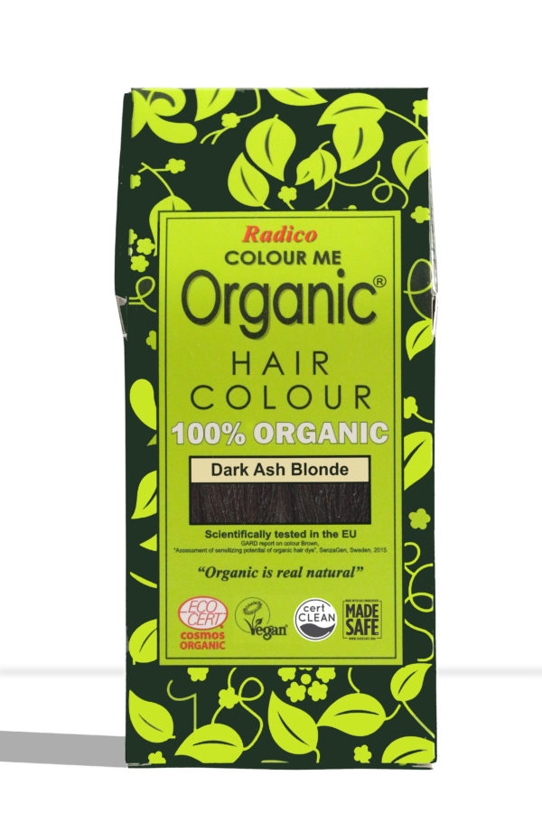 Radico Økologisk & vegansk henna hårfarve - Dark Ash Blonde (100 g)