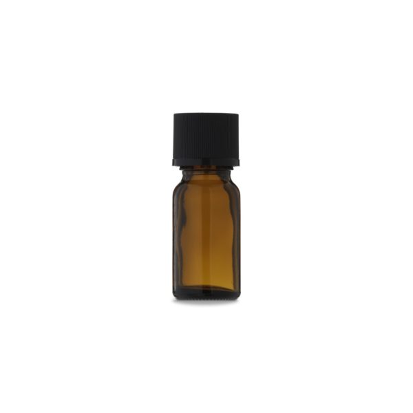 Epic Oils 10 ml. brun glasflaske inkl. sort dråbetæller med børnesikring. (1 stk.)